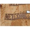 Image 2 : WELCOME TO RANCH METAL SIGN (C6)