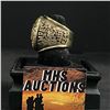 Image 3 : GEORGE MIKAN #99 MINNEAPOLIS LAKERS CHAMPIONSHIP REPLICA RING (ref948)