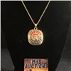 Image 1 : TEXAS RANGERS 2011 M.L.B CHAMPIONSHIP NECKLACE (ref1145)