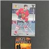 Image 1 : JAMIE ALLISON 2002 IN THE GAME SIGNATURE SERIES AUTOGRAPHED HOCKEY CARD (ref153)