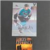 Image 1 : BRAD STUART 2002 IN THE GAME SIGNATURE SERIES AUTOGRAPHED HOCKEY CARD (ref154)