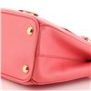 Image 5 : Prada Pink Saffiano Leather Double Zip Lux Mini Handbag