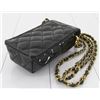 Image 3 : Chanel Black Quilted Patent Leather CC Flap Phone Holder
