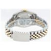 Image 8 : Rolex Mens 2 Tone Blue Vignette Diamond & Sapphire Datejust Wristwatch