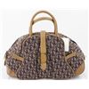 Image 1 : Christian Dior Brown Diorissimo Canvas Saddle Medium Bowler Bag