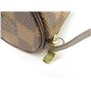 Image 4 : Louis Vuitton Damier Ebene Canvas Leather Papillon Pouch Bag