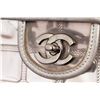 Image 6 : Chanel Silver Ice Cube Quilted Vinyl CC Medium Flap Bag