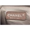 Image 8 : Chanel Silver Ice Cube Quilted Vinyl CC Medium Flap Bag