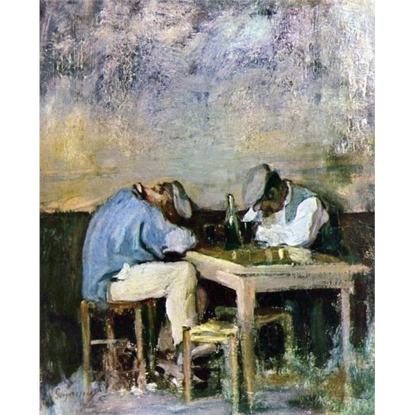 Nicolae Grigorescu - Two Drunks