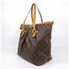 Image 4 : Louis Vuitton Brown Monogram Canvas Leather Palermo GM Shoulder Bag