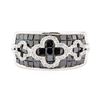 Image 2 : 2.91 ctw Black and White Diamond Ring - 14KT White Gold