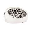 Image 3 : 2.91 ctw Black and White Diamond Ring - 14KT White Gold