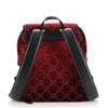 Image 2 : Gucci Red Velvet GG Marmont Small Backpack