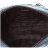 Image 4 : Prada Blue Tessuto Nylon Toiletry Large Pouch Bag
