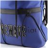 Image 4 : Christian Dior Blue Printed Nylon with Applique Newave Drawstring Backpack