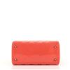 Image 3 : Christian Dior Pink Cannage Quilted Patent Leather Medium Lady Dior Bag