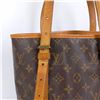 Image 6 : Louis Vuitton Brown Monogram Canvas Leather Bucket GM Shoulder Bag
