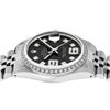Image 9 : Mens Rolex Black Diamond 36 Datejust Serviced And Polished