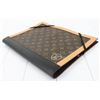 Image 3 : Louis Vuitton Brown Monogram Canvas Leather Art Folder Pouch