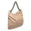 Image 3 : Chanel Cream Leather CC Chain Hobo Bag