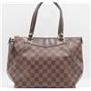 Image 1 : Louis Vuitton Damier Ebene Canvas Leather Westminster PM Shoulder Bag