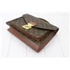 Image 2 : Louis Vuitton Brown Monogram Canvas Leather Monceau ssenger Bag
