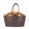 Image 1 : Louis Vuitton Brown Monogram Canvas Leather Tivoli GM Satchel Bag