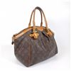 Image 2 : Louis Vuitton Brown Monogram Canvas Leather Tivoli GM Satchel Bag