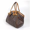 Image 3 : Louis Vuitton Brown Monogram Canvas Leather Tivoli GM Satchel Bag