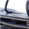 Image 6 : Prada Navy Blue Cervo Leather Twin Pocket Medium Tote Bag