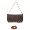 Image 1 : Louis Vuitton Brown Monogram Canvas Leather Favorite MM Bag
