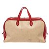 Image 1 : Hermes Red Taurillon Clemence Leather VictoriaTravel Bag