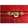 Image 9 : Hermes Red Taurillon Clemence Leather VictoriaTravel Bag