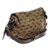 Image 3 : MCM Beige Monogram Visetos Canvas Leather Flap Shoulder Bag
