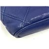 Image 5 : Chanel Vintage Blue Quilted Color Block Vintage Shoulder Bag