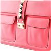 Image 6 : Valentino Pink Leather Glam Lock Top Handle Large Bag