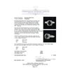 Image 5 : 1.44 ctw Sapphire and Diamond Ring - 18KT White Gold