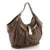 Image 1 : Fendi Brown Zucca Canvas Chef Pocket Large Tote Bag
