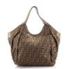 Image 2 : Fendi Brown Zucca Canvas Chef Pocket Large Tote Bag