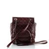 Image 2 : Chanel Red Quilted Glazed Calfskin Leather Mountain Small Backpack