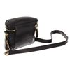 Image 3 : Chanel Vintage Black Caviar Leather CC Logo Box Shoulder Bag