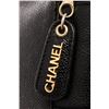 Image 6 : Chanel Vintage Black Caviar Leather CC Logo Box Shoulder Bag