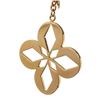 Image 6 : Louis Vuitton Gold-tone Monogram Malletage Blossom Bag Charm