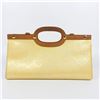Image 5 : Louis Vuitton Ivory Monogram Vernis Leather Roxbury Drive 2Way Bag