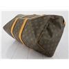 Image 3 : Louis Vuitton Brown Monogram Canvas Leather KeepallDuffle Bag Luggage
