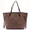 Image 1 : Louis Vuitton Damier Ebene Canvas Leather Neverfull MM Bag
