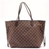 Image 2 : Louis Vuitton Damier Ebene Canvas Leather Neverfull MM Bag