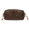 Image 4 : Louis Vuitton Brown Monogram Canvas Leather Neverfull MM Tote Bag