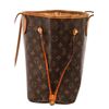 Image 5 : Louis Vuitton Brown Monogram Canvas Leather Neverfull MM Tote Bag