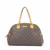 Image 1 : Louis Vuitton Brown Monogram Canvas Leather Montorgueil GM Bag